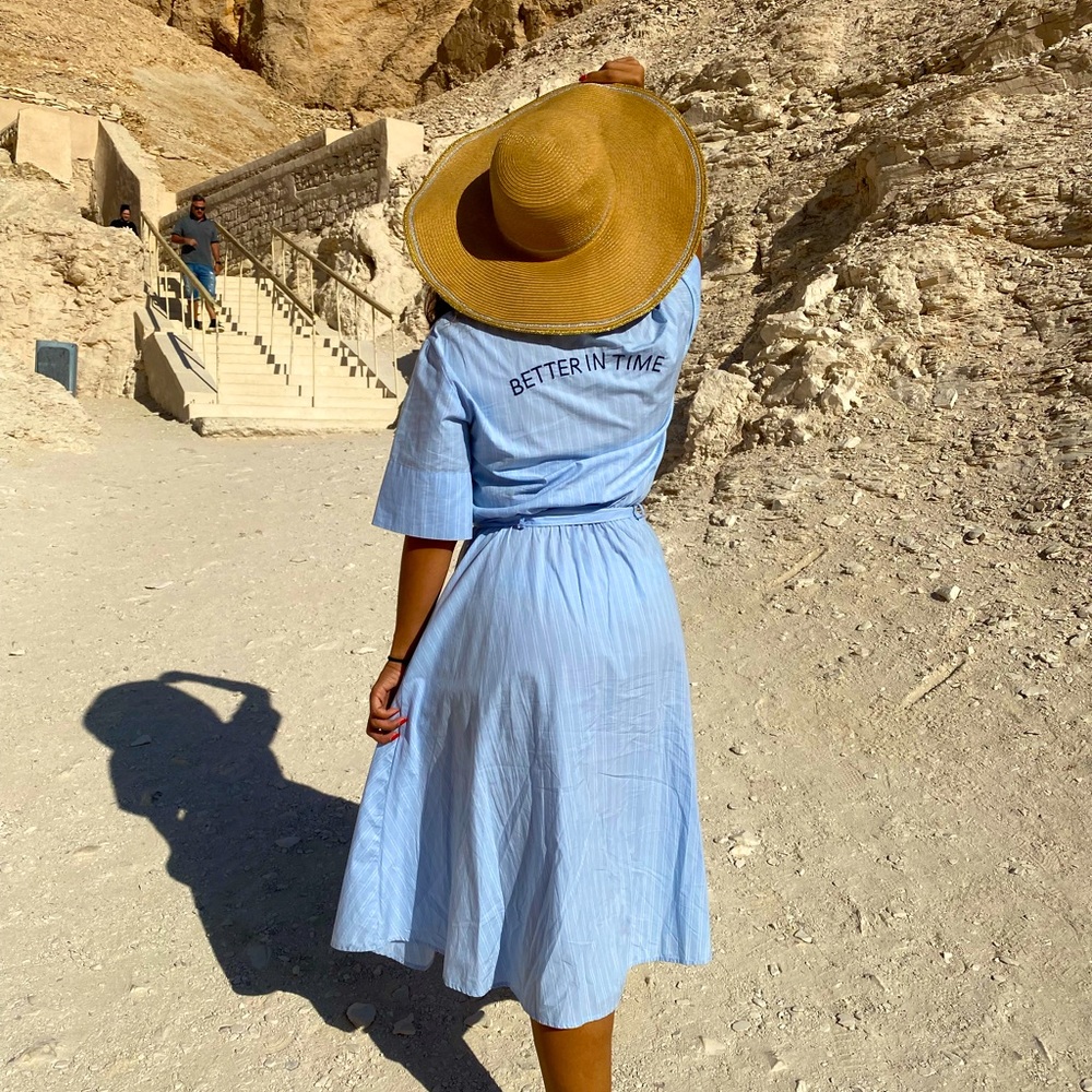 Zara Trafaluc summer midi dress